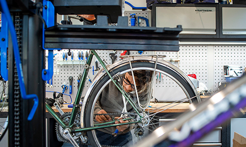Le Comptoir du Cycle et son atelier pour réparer votre vélo